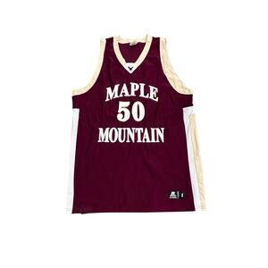 Russell Maple Mountain #50 Jersey Large Vintage